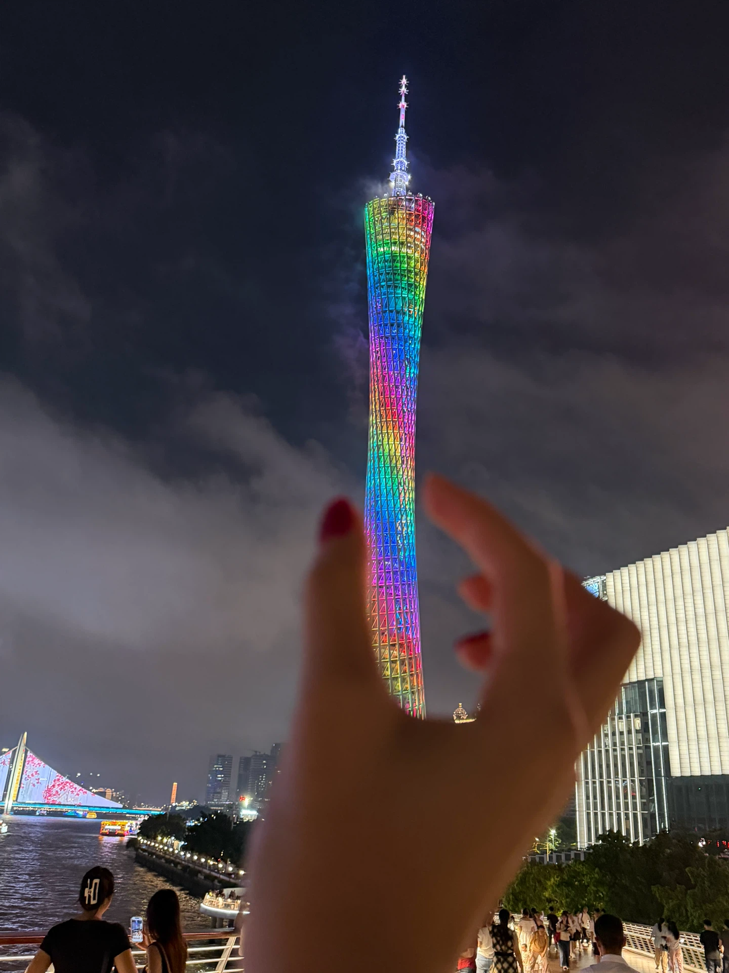 广州塔夜景